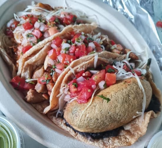 Spicy Shrimp Taco.